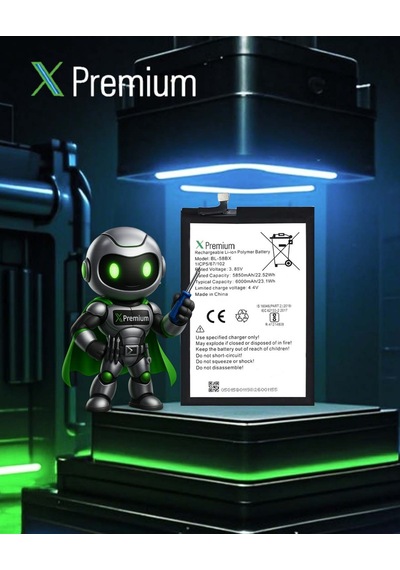 Xpremium İnfinix Hot9 Play Uyumlu Batarya Pil Süper Yüksek Kalite 6000 Mah Bl-58bx