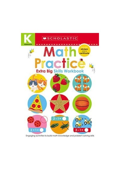 Math Practice Early Learners Kindergarten Extra Big Skills Workbook
