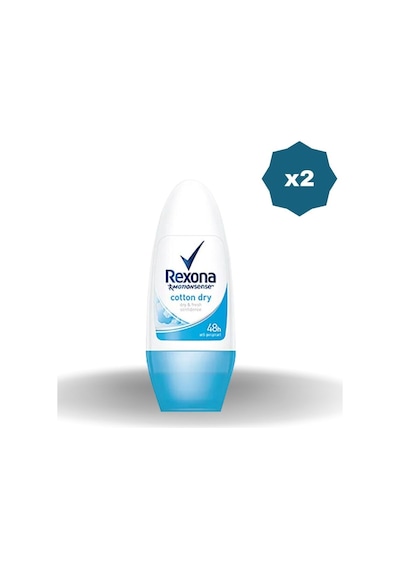 Roll-on Cotton Dry 50 Ml - 2 Adet