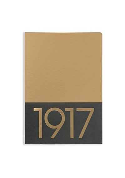 Leuchtturm1917 355531 Jottbook Medium A5 , 60 Numaralı Sayfa, Boş, Altın, İkili Pakette 103 Ivory