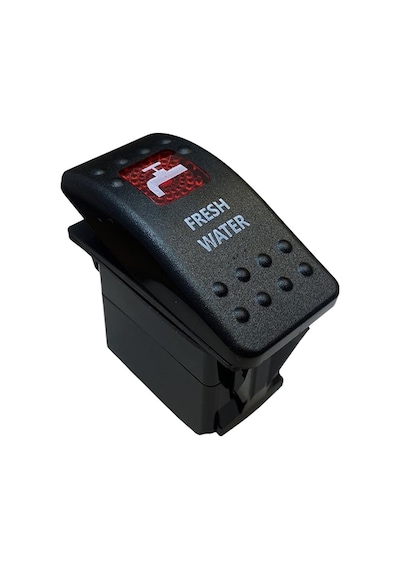 Hidrafor Işıklı 3p On-off 12-24v Marın Swıtch Ic-134m-s6
