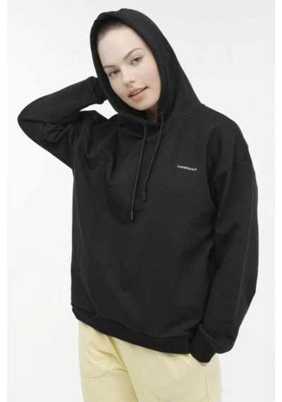 Lumberjack Wb Hoodıe 17sn80 3pr Kadın Sweatshirt Siyah Xs-xl 001