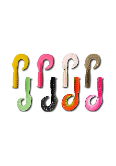 Hanfish Gurt 4.5cm Lrf Silikon Yem Karışık Renk Paketi - Mix 1