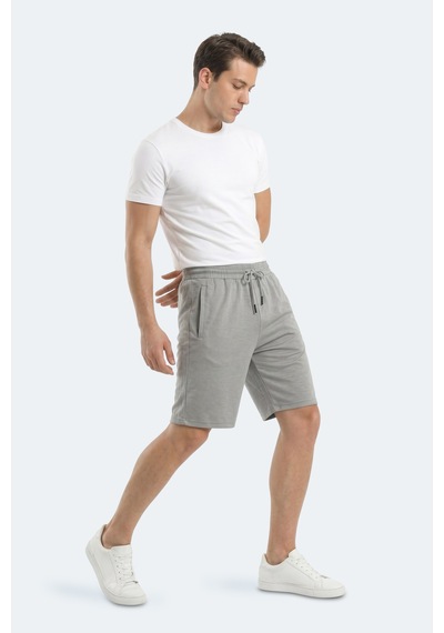 Slazenger Hyperactıve Erkek Gümüş Şort