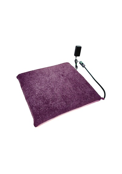 Kedi Minderi Isıtmalı Model 45x45cm 12v Adaptörlü Su Geçirmez Kdtes68
