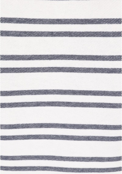 Colin's Colins Comfort Fit Yuvarlak Yaka Çizgili Erkek Beyaz Kısa Kol Tişört Cl1073624 Q1.v1 Wht Beyaz