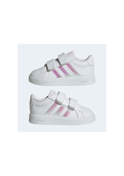 Adidas Grand Court 3.0 Cf I Bebek Sneaker Kj0882 Beyaz / İrize / Beyaz