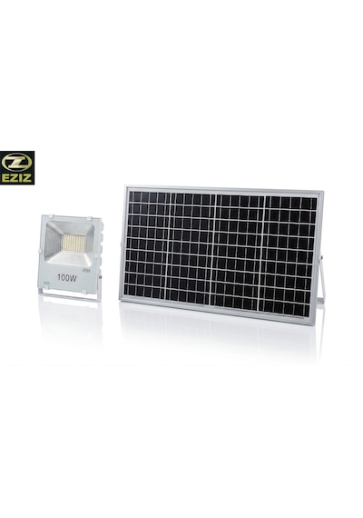 Güneş Enerjili aydınlatma projektör Lamba Bahçe Sokak solar Aydınlatma Kaliteli Ve Uzun Ömürlü Ezız 100w