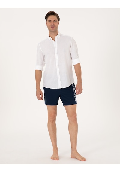 Pierre Cardin Erkek Lacivert Deniz Şortu 50307959-vr033
