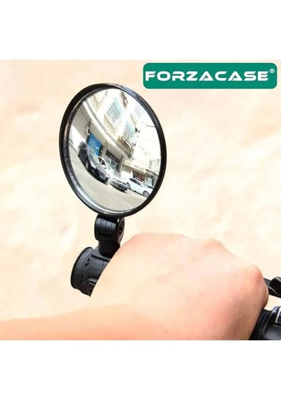 2 Adet Geniş Açılı Elektrikli Bisiklet Scooter Dikiz Aynası 8 Cm Çap - Fc619
