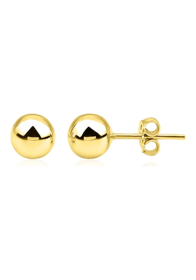 Fiyonk Kuyumculuk 14 Ayar Altın Yuvarlak Top Küpe 4,40 Mm 001