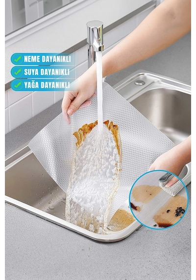 Şeffaf Raflık Kaymaz Dolap Içi Çekmece Raf Örtüsü Kaydırmaz 45 Cm X 3 Metre Koruyucu Ev Ürünü