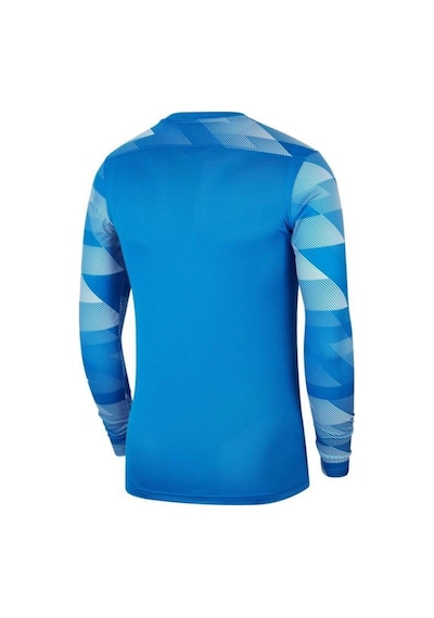 Nike Erkek Uzun Kol Sıfır Yaka Tişört M Nk Df Park Iv Jsy Ls Gk C Mavi - Beyaz