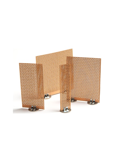 Rufus Concept Delikli Model Üçgen 100 X 100 X 0.5 Mm Sehpalı 20 Adet