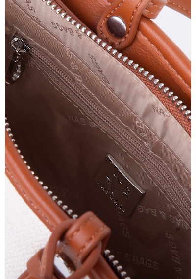 Nas Bag Premium 2 Li Mini Set El Ve Çapraz Çanta İle Cüzdan Takım Taba