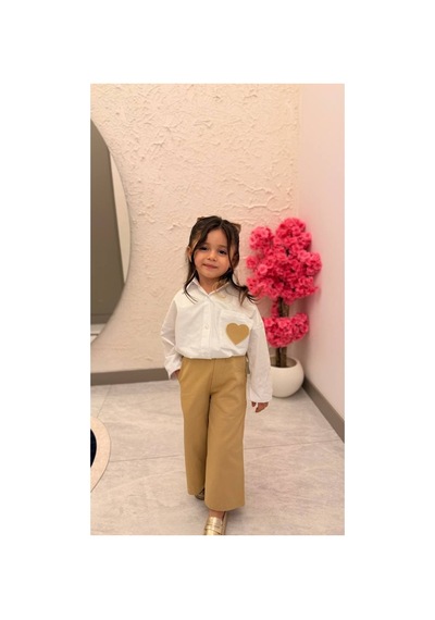 Poala Kids Gabardin Gömlekli Takım Çok Renkli