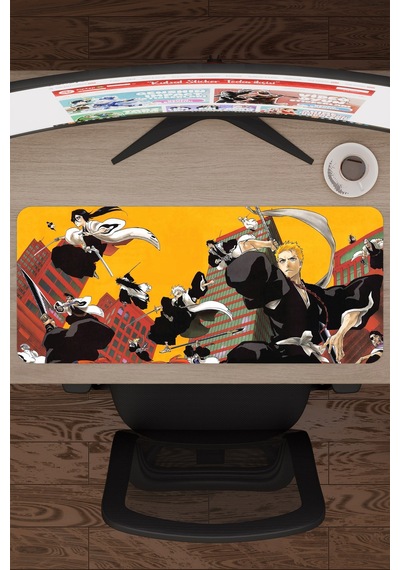 Bleach Anime V3 - 70x30 Xl Gaming Kauçuk Kaymaz Taban Mouse Pad Fare Altlığı