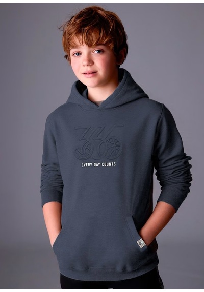 Mayoral Erkek Çocuk Kapüşonlu Sweatshirt 7401 Lacivert