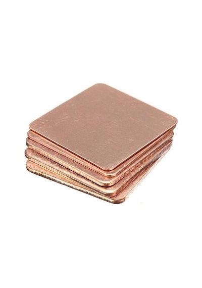 Termal Soğutucu Bakır 1,2 Mm 5 Adet 15X15 Mm