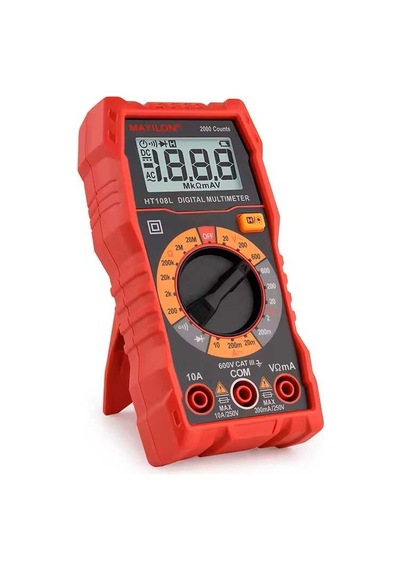 Mayilon HT108L Ekran Aydınlatmalı Dijital Profesyonel Multimetre