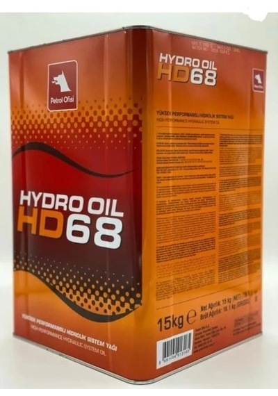 Petrol Ofisi Hydro Oil Hd 68 Hidrolik Sistem Yağı 17 L