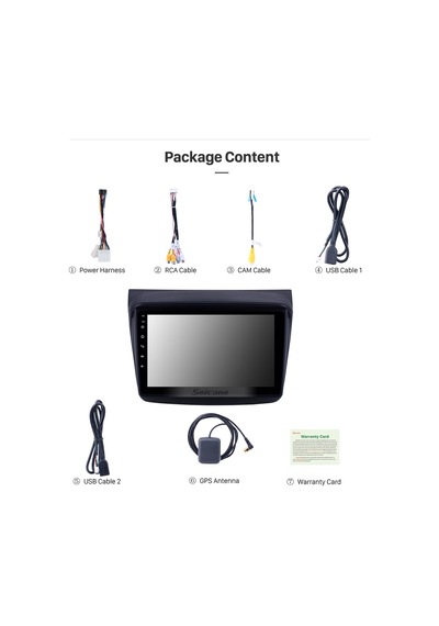 Mıtsubıshı L200 2006-2014 Multimedya Navigasyon Usb Kamera Carplayer 4 Ram