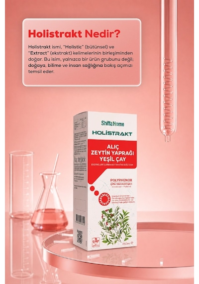 Holistrakt - Alıç, Zeytinyaprağı Ve Yeşilçay İçeren Sıvı Ekstrakt 250 Ml