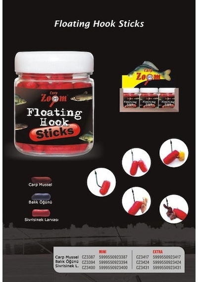 CZ 3387 Floating Hook Sticks Mini Balık Öğünü