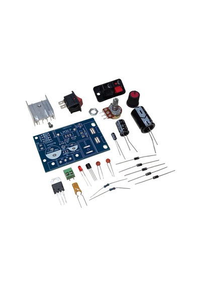 Dc 1.25-30v 1a Lm317 İle Ayarlanabilir Güç Kaynağı Kendin Yap Hobi Devresi Dıy Lehimleme Kiti Demonte Montesiz