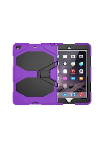 Apple İpad 5 Air 9.7 Kılıf Griffin Tablet Kapak - Mor Arka Kapak