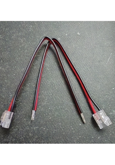 5 Mm Smd Ve Cob Şerit Led Voltaj Güç Kablosu 10 Adet