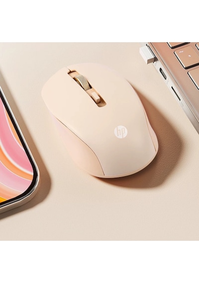 Hp S1000 Plus Kablosuz Sessiz Mouse Rose Gold