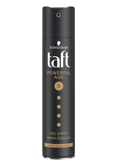 Taft Powerful Age İnce Ve Zayıflamış Saçlar İçin Sprey 250 Ml Sku: Smg8690010388759