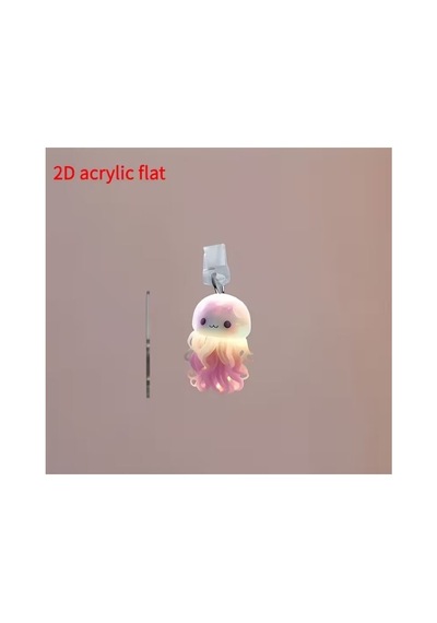 Aleylife 2d Telefon Charm Apple Uyumlu iOS Toz Koruması Denizanası
