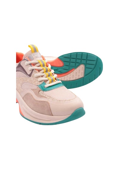 Dgn Bej Kadın Sneaker Ayakkabı Dgn.30162-2027 Bej