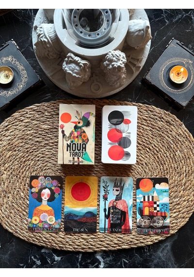 Nova Tarot Destesi 78 Kart - Arındırma Kesesi Hediyeli