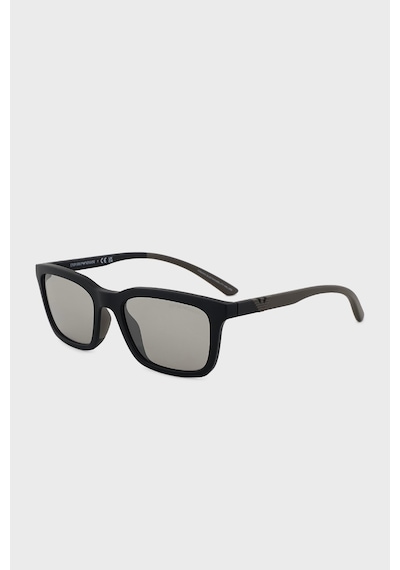 Emporio Armani Erkek Gözlük 0ea4249u 50016g 55 Mat Siyah-açık Gri Flash Gümüş Siyah