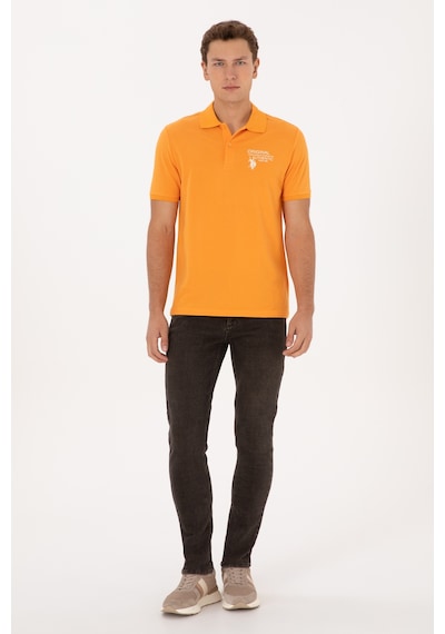 U.s. Polo Assn. Erkek Turuncu Tişört 50324903-vr051 Turuncu