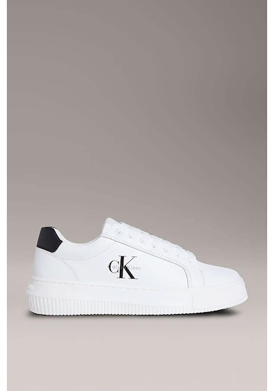 Kadın Chunky Cupsole Sneaker Spor Ayakkabı - Beyaz-8462 Bright White/black