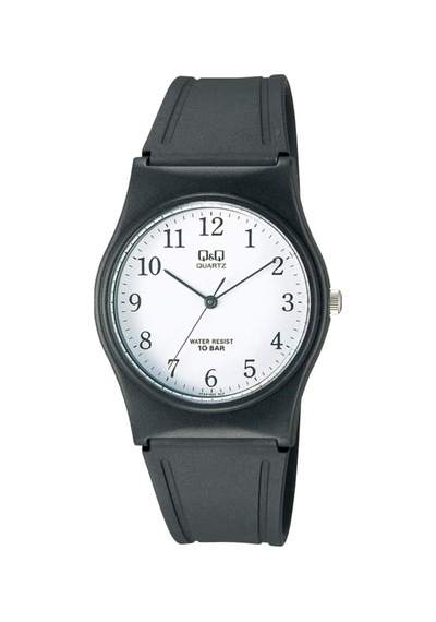 Q&q Vp34j002y Unisex Kol Saati Altın - Siyah