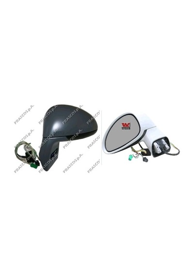 Vm Citroen C4 Ön Sağ Dış Dikiz Aynası 2004 2009 Elektrikli