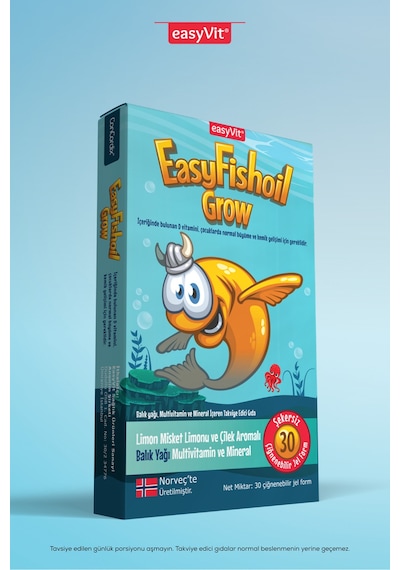 Easyfishoil Grow 30 Jel Tablet