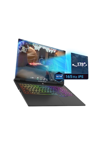 Casper Excalibur Gaming G915.240H-BF60X-C i7-240H16 GB 1 TB SSD RTX5060 16" Free Dos Dizüstü Bilgisayar