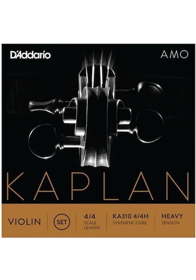D'addario Ka310h Kaplan Amo 4/4 Tam Boy Keman Tel Seti - Heavy Tansiyon Profesyonel Sert Tansiyon, Güçlü Ses Projeksiyonu, Dolgun Alt Frekanslar Ve Profesyonel İcracılar İçin İdeal D'addario Ka310h Kaplan Amo 4/4 Tam Boy Keman Tel Seti - Heavy Tansiyon Profesyonel Sert Tansiyon, Güçlü Ses Projeksiyonu, Dolgun Alt Frekanslar Ve Profesyonel İcracılar İçin İdeal