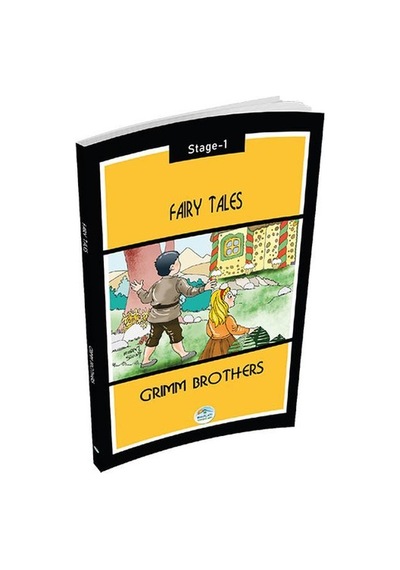 Fairy Tales-Stage 1 - Grimm Brothers - Mavi Çatı Yayınları