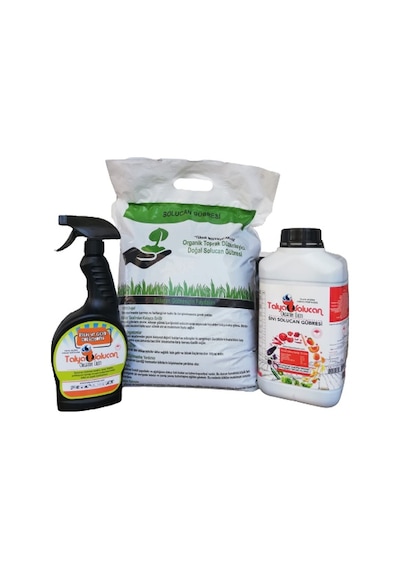 Hobi Sebze 3 KG Toz + 750 ML Çiçek Coşturan + 5 L Sıvı Gübre