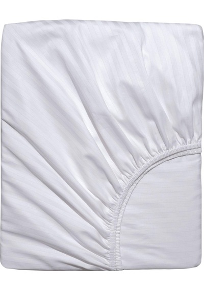 Varol King Size Fitted Saten Çarşaf Takımı - Beyaz