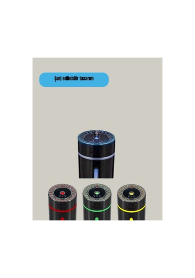 Usb Bağlantılı Led Li Hava Nemlendirici Aromaterapi Buhar Difüzörü Düz Renk Usb Bağlantılı Led Li Hava Nemlendirici Aromaterapi Buhar Difüzörü Düz Renk