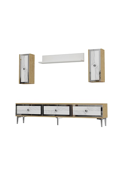 Tvr1816dbs Pega Tv Ünitesi Takımı Safirmeşe-beyaz-silver 180cm Safirmeşe - Beyaz - Gümüş Tvr1816dbs Pega Tv Ünitesi Takımı Safirmeşe-beyaz-silver 180cm Safirmeşe - Beyaz - Gümüş