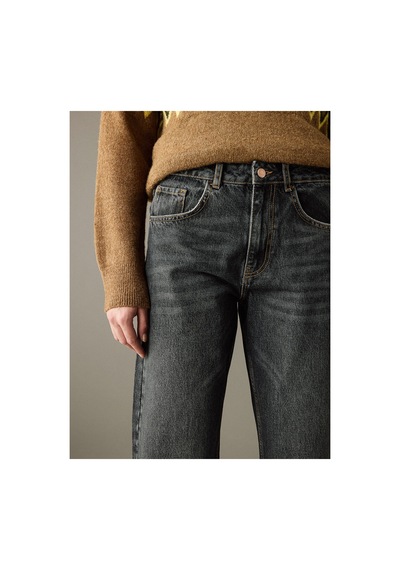 LC Waikiki Alıta Cıty Farkıyla Lcw Jeans Siyah Denim Düz Boyfriend Yüksek Bel Geniş Paça Kadın Jean Pantolon Siyah - 925400545 Siyah LC Waikiki Alıta Cıty Farkıyla Lcw Jeans Siyah Denim Düz Boyfriend Yüksek Bel Geniş Paça Kadın Jean Pantolon Siyah - 925400545 Siyah